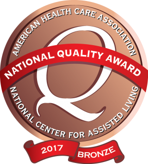 AHCA/NCAL 2017 Bronze - National Quality Award
